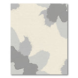 Organic Grey Abstract Area Rug