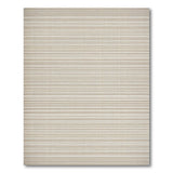 Beige and Neutral Geometric Modern Beige Striped Woven Area Rug