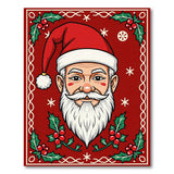 Jolly Santa Claus Cartoon Area Rug