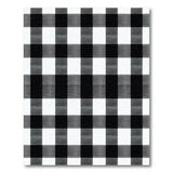 Rustic Farmhouse Black and White Classic Black White Buffalo Check Area Rug