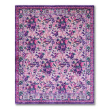 Purple Rose Persian Area Rug
