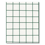 Modern Green Grid Area Rug