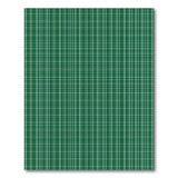 Green Emerald Green Plaid Check Area Rug