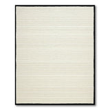Beige and Neutral Beige Neutral Horizontal Stripe Area Rug