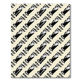 Tribal Dragon Motif Beige Area Rug
