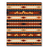 Southwestern Pueblo Village Area Rug