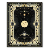 Cosmic Gold Geometric Area Rug