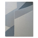 Modern Grey Geometric Area Rug