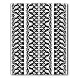 Bold Black White Geometric No. 11 Area Rug