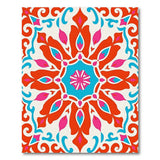 Vibrant Persian Medallion Multi-Color Area Rug