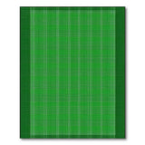 Geometric Modern Green White Checkered Geometric Area Rug