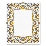 Luxurious Gold Ornate Persian Area Rug