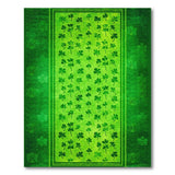 Emerald Shamrock Green Area Rug
