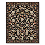 Spooky Ghost Traditional Persian Area Rug