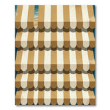 Vintage Striped Beach Awning Rug