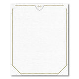 Gold Framed Border Area Rug