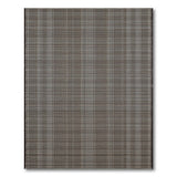 Geometric Modern Black and White Black White Plaid Woven Area Rug