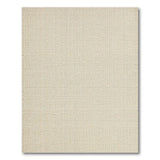 Beige and Neutral Neutral Beige Textured Woven Area Rug