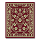 Ornate Red Ornate Red Floral Persian Area Rug