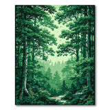 Emerald Forest Path Area Rug