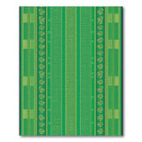 Vibrant Green Heritage Tribal Woven Rug