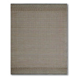Brown Tan Textured Woven Area Rug