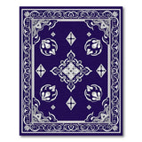 Purple Elegant Purple Persian Medallion Area Rug