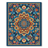 Multi-color and Patterns Vibrant Mandala Persian Area Rug