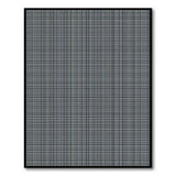 Black and White Grid Black White Grid Geometric Area Rug