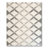 Geometric Modern Modern Grey Geometric Diamond Area Rug