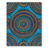 Rainbow Spiral Mountain Area Rug