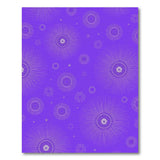 Purple Mandala Sunburst Area Rug
