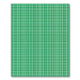 Geometric Modern Green Vibrant Green Plaid Check Area Rug