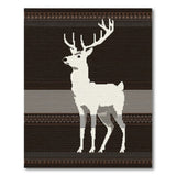 White Deer Southwestern Area Rug