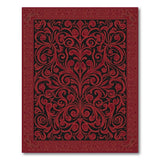 Traditional Persian Intricate Red Floral Persian Area Rug