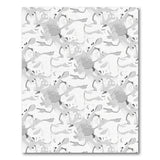Grey Abstract Camo Area Rug