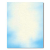 Serene Blue Ombre Gradient Area Rug