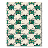 Green Game Controller Geometric Area Rug