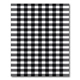 Bold Geometric Modern Bold Black White Checkered Area Rug