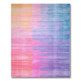 Vibrant Ombre Gradient Area Rug