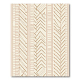 Tan Heritage Tribal Woven Area Rug