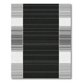 Stripe Geometric Modern Bold Black White Vertical Stripe Area Rug
