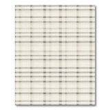 Geometric Modern Black White Checkered Grid Area Rug