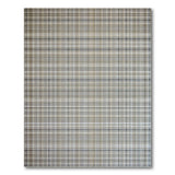 Vintage Brown Plaid Area Rug