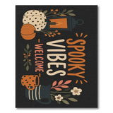 Spooky Vibes Halloween Welcome Area Rug