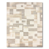 Geometric Modern Beige and Neutral Abstract Geometric Beige Neutral Area Rug