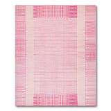 Geometric Modern Pink Polka Dot Geometric Area Rug
