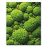 Vibrant Broccoli Cluster Area Rug