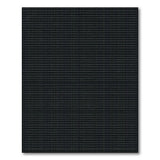 Black White Thin Stripe Geometric Area Rug