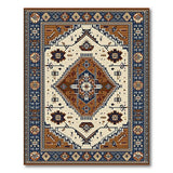 Multi-color and Patterns Southwestern Tribal Geometric Area Rug